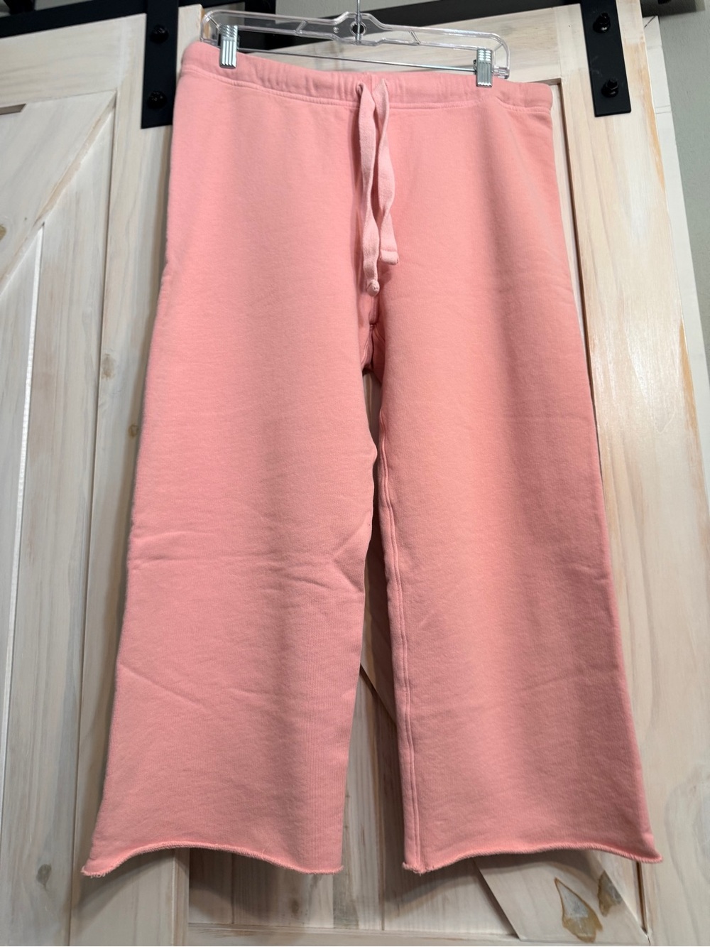 Like New Frank & Eileen Pink M Catherine triple fleece Pant excellent condition